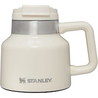 TAZA DE CAFÉ STANLEY TOUGH-TO-TIP CON TAPA GIRATORIA, ACERO INOXIDABLE LIBRE